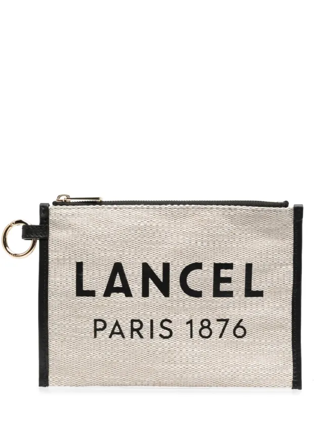 Lancel Lancel ロゴプリントクラッチバッグの商品画像