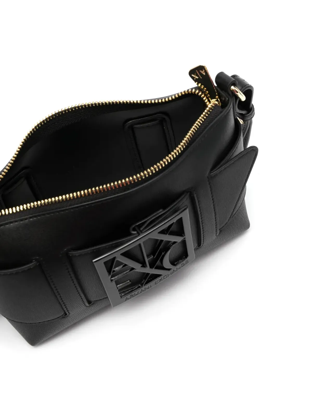 Armani Exchange ロゴ装飾ショルダーバッグ - 画像5