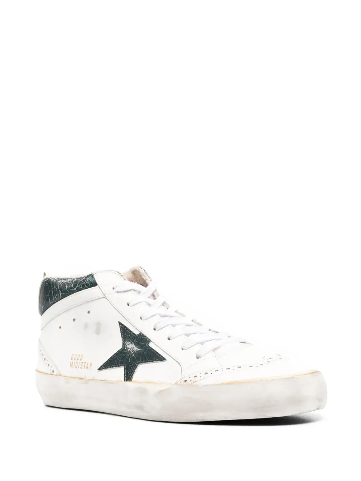 Golden Goose クラックドエフェクト ミッドスター スニーカー - 画像2