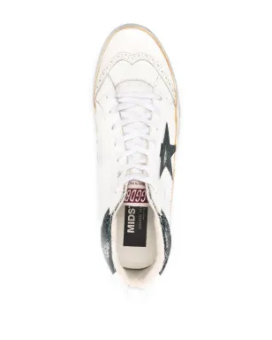 Golden Goose クラックドエフェクト ミッドスター スニーカー - サムネイル4
