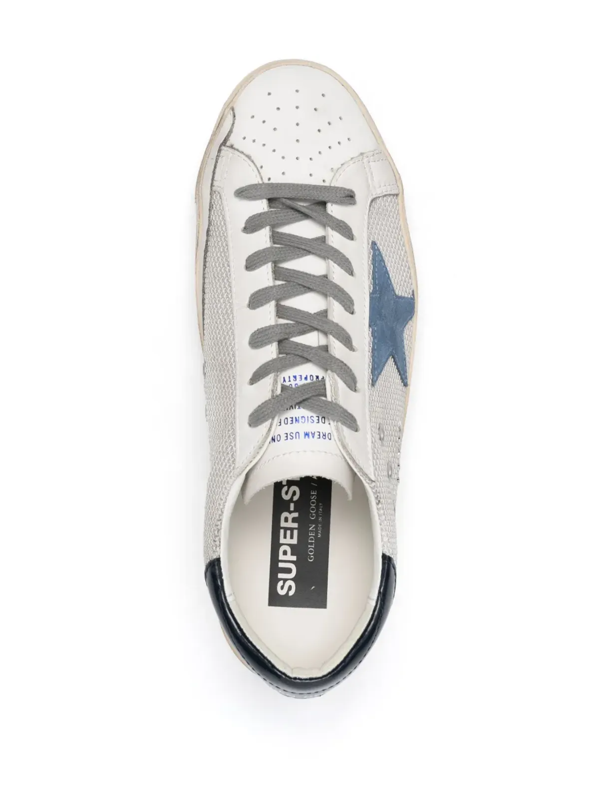 Golden Goose スーパースター レザー スニーカー - White - 画像4