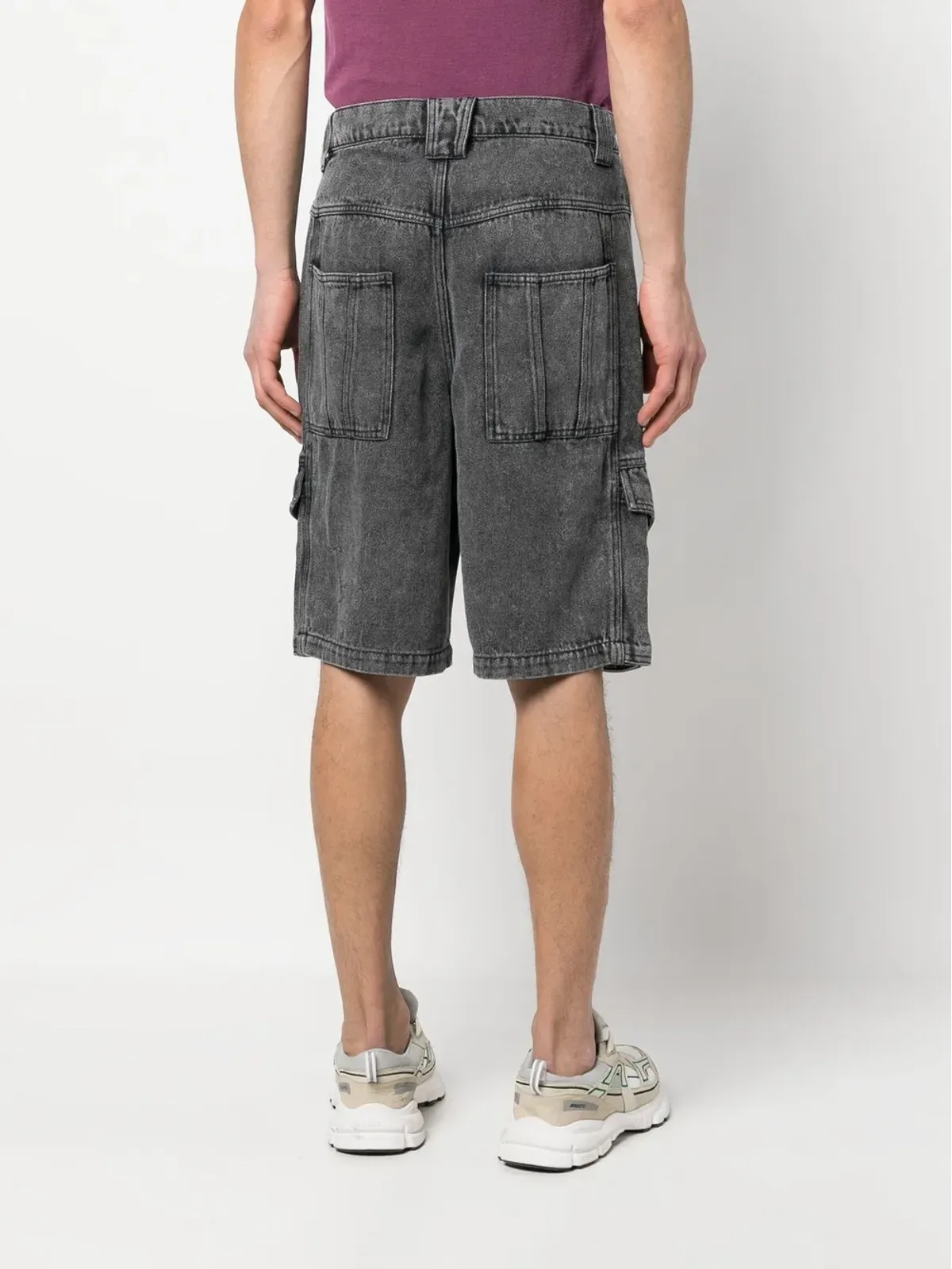 MARANT タイミー カーゴショーツ グレー - 画像4