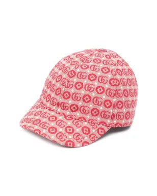 Gucci Kids 刺繍ロゴ ベースボールキャップ - サムネイル1