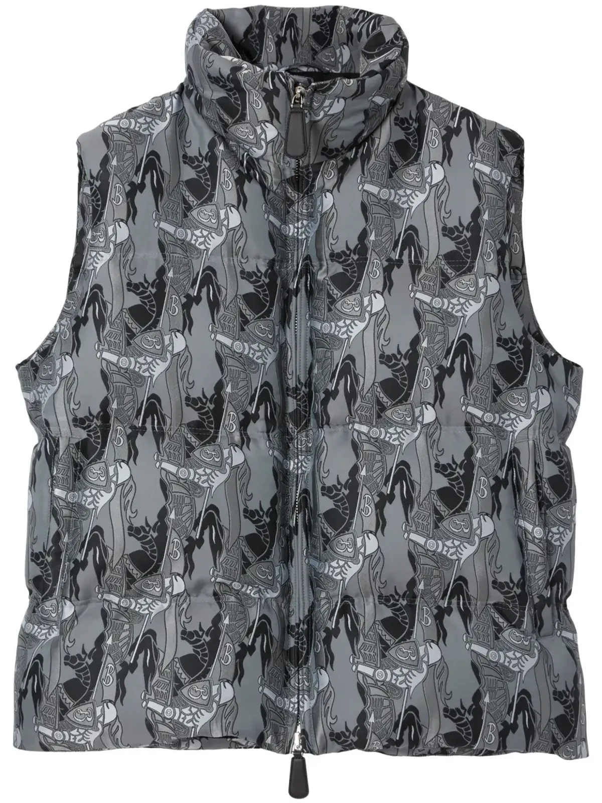 Burberry EKD silk-blend jacquardパファージレ - 画像1