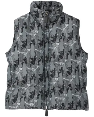 Burberry EKD silk-blend jacquardパファージレ - サムネイル1
