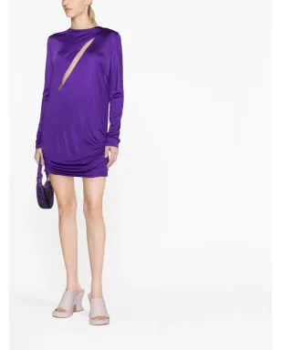 Versace カットアウトミニドレス - サムネイル4
