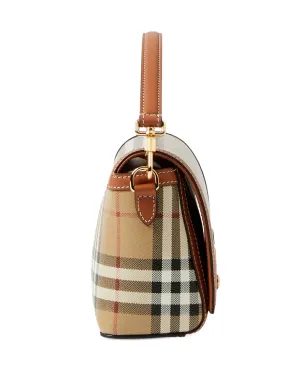 Burberry チェック柄トップハンドルバッグ - サムネイル4
