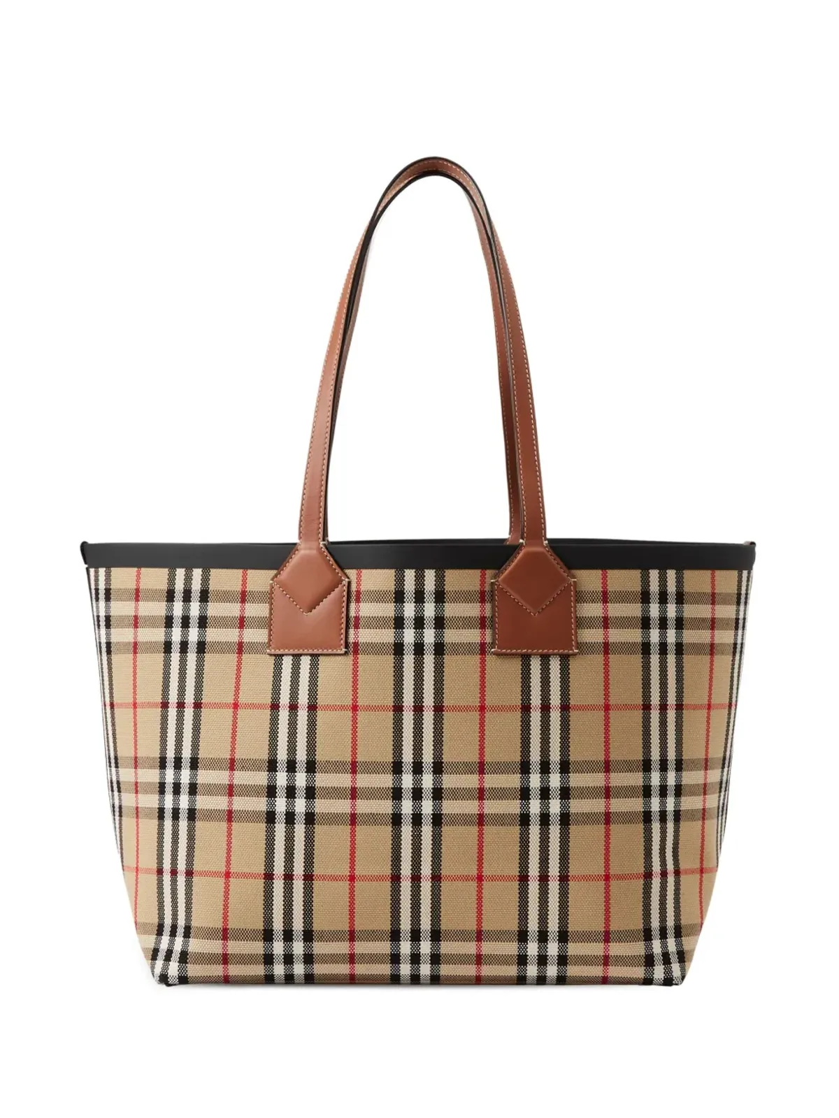 Burberry ロンドンチェック柄トートバッグ - 画像2