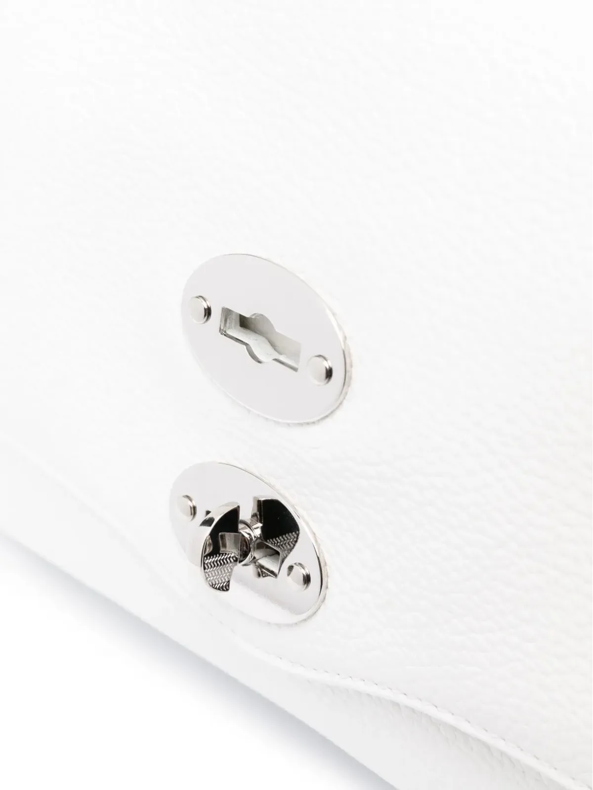 Zanellato スタッドディテール レザーバッグ - White - 画像5