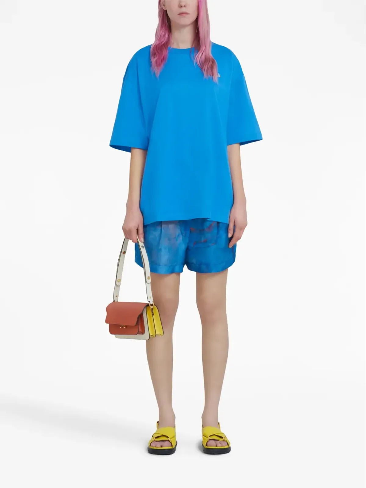 Marni トランク レザー ショルダーバッグ - 画像2
