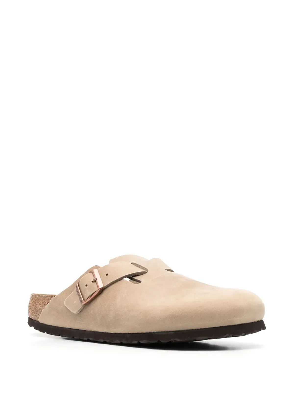 Birkenstock バックルディテール ラウンドトゥ スリッパ - 画像2