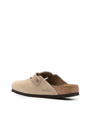 Birkenstock バックルディテール ラウンドトゥ スリッパ - サムネイル3