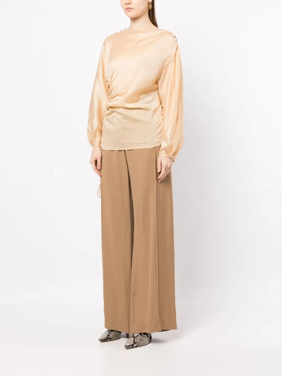 Rejina Pyo Ebba ruched blouse - 画像3