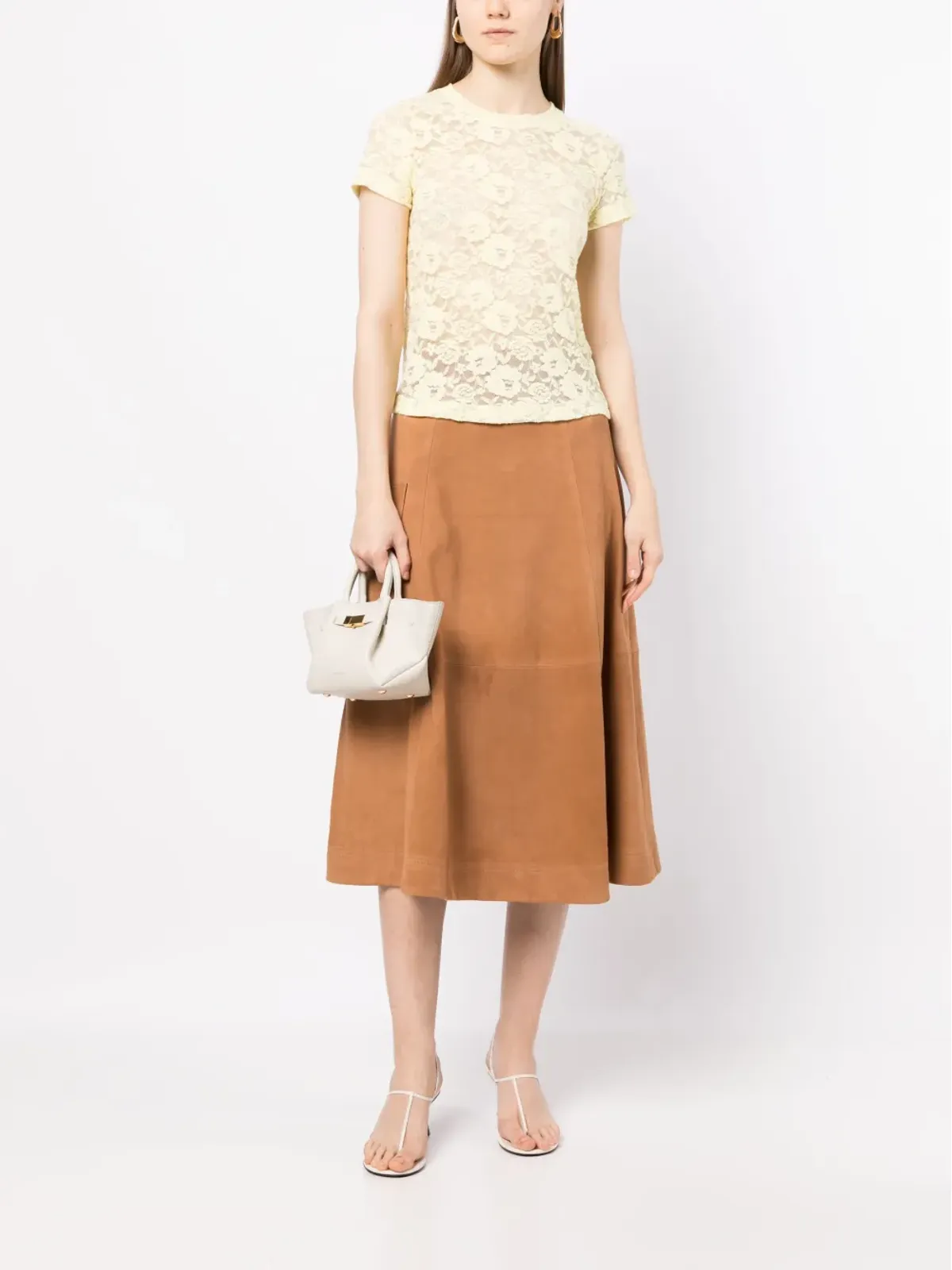 Rejina Pyo Adina short-sleeve T-shirt - Yellow - 画像2