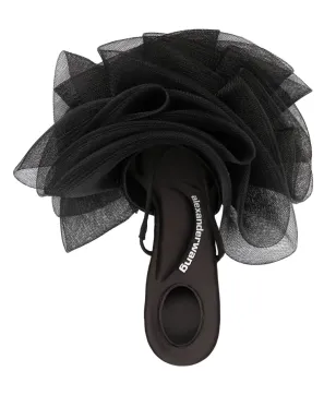 Alexander Wang チュールサンダル ブラック - サムネイル4