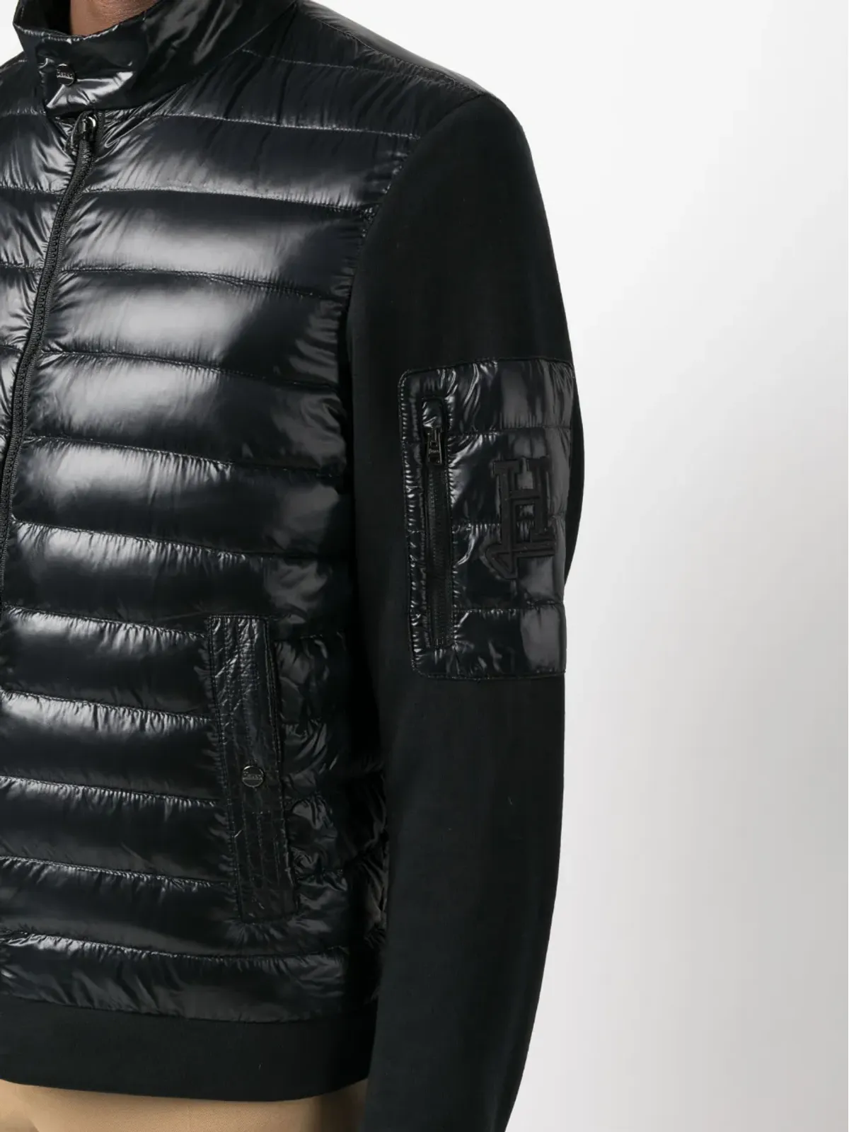 Herno padded-panel zipped jacket - Black - 画像5