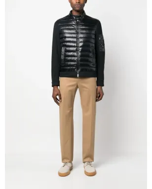Herno padded-panel zipped jacket - Black - サムネイル2