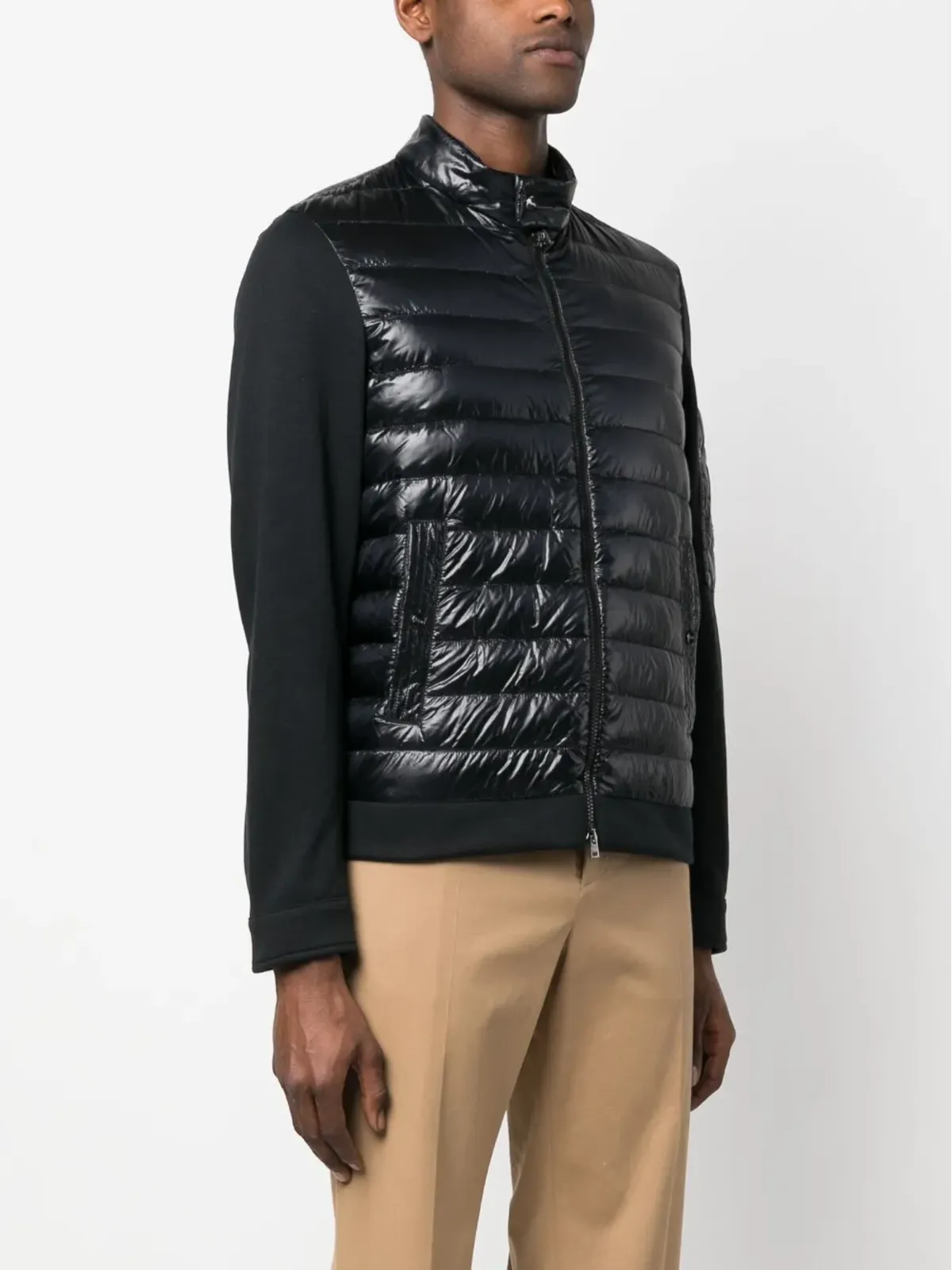 Herno padded-panel zipped jacket - Black - 画像3