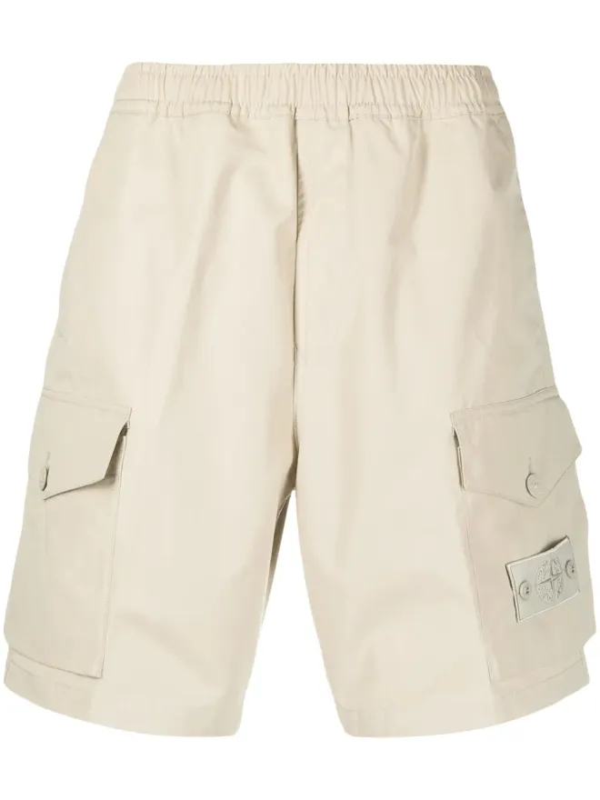 Stone Island Stone Island コットン カーゴショーツの商品画像