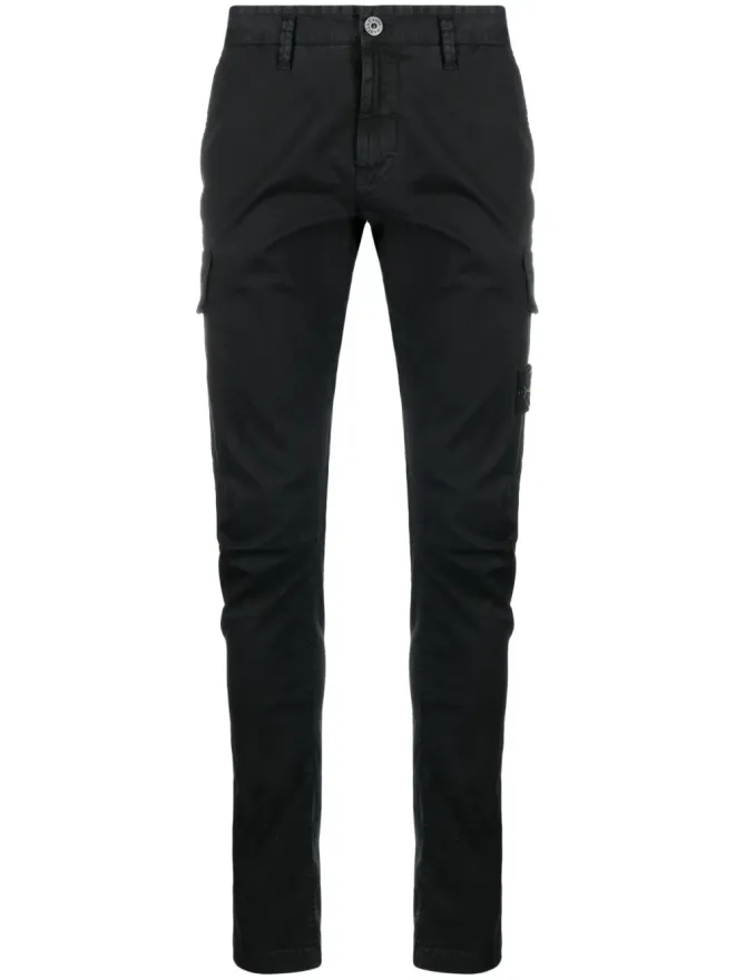 Stone Island Stone Island ストレッチコットン テーパードパンツの商品画像