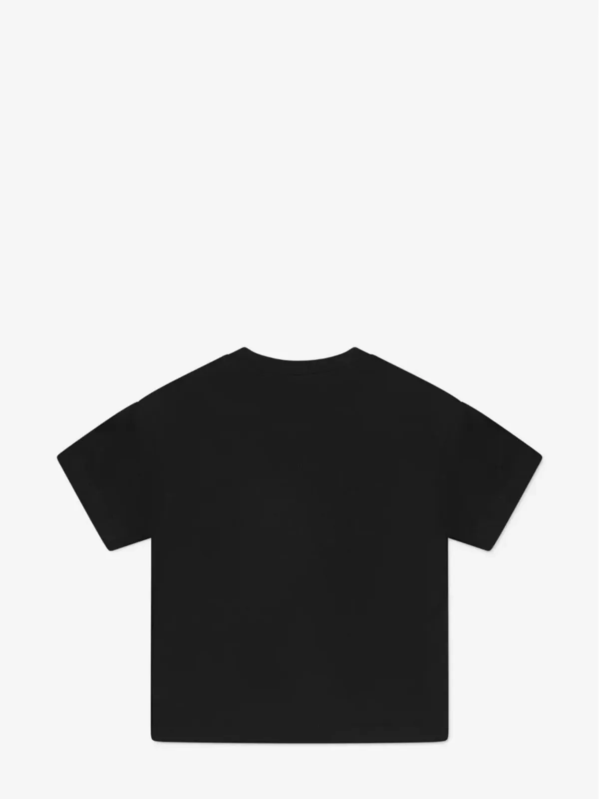 Fendi Kids キッズ ロゴ Tシャツ ブラック - 画像2