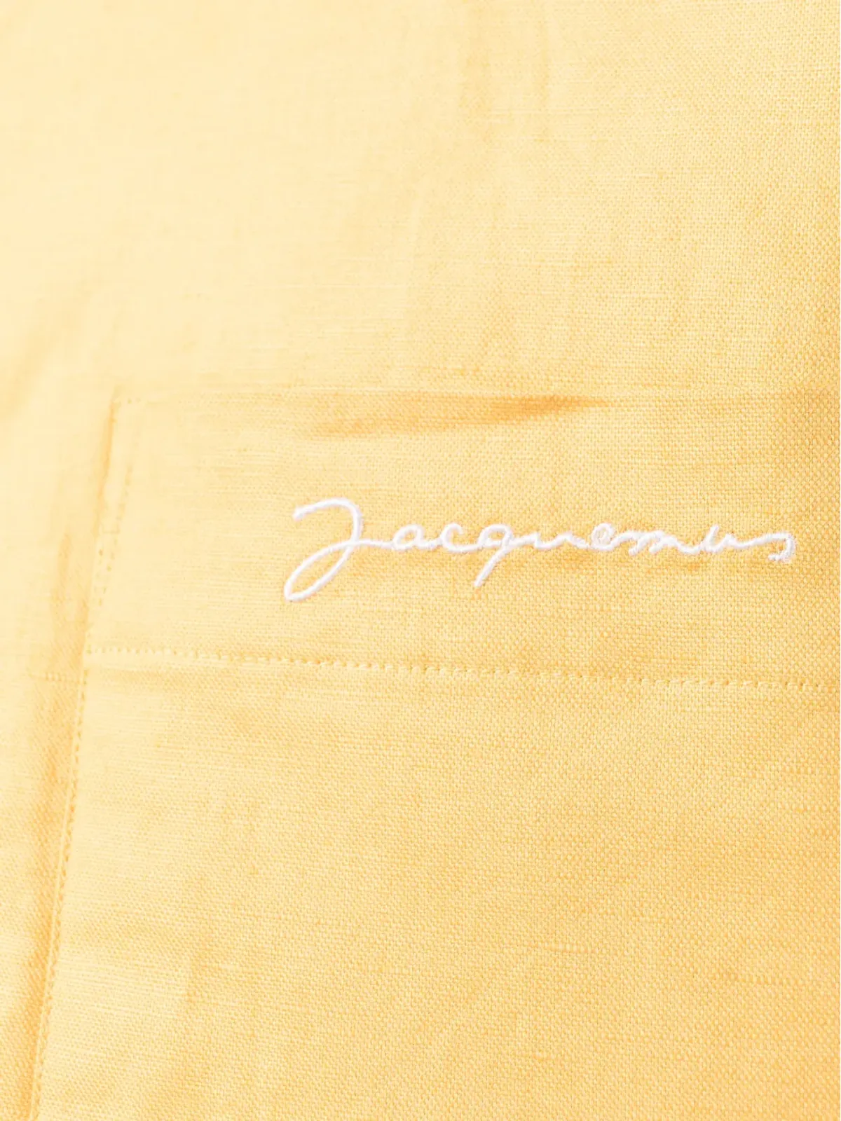 Jacquemus 刺繍ロゴ ボタン留めシャツ - 画像5