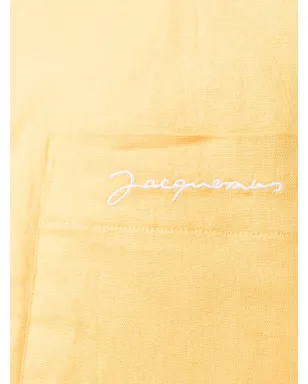 Jacquemus 刺繍ロゴ ボタン留めシャツ - サムネイル5
