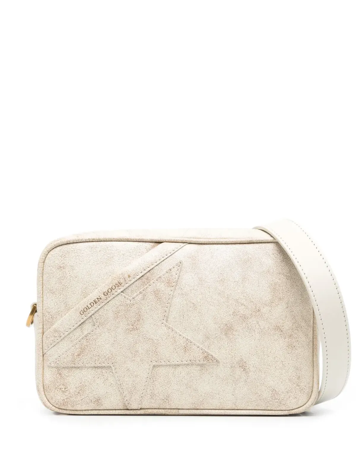 Golden Goose スター レザー クロスボディバッグ - 画像1