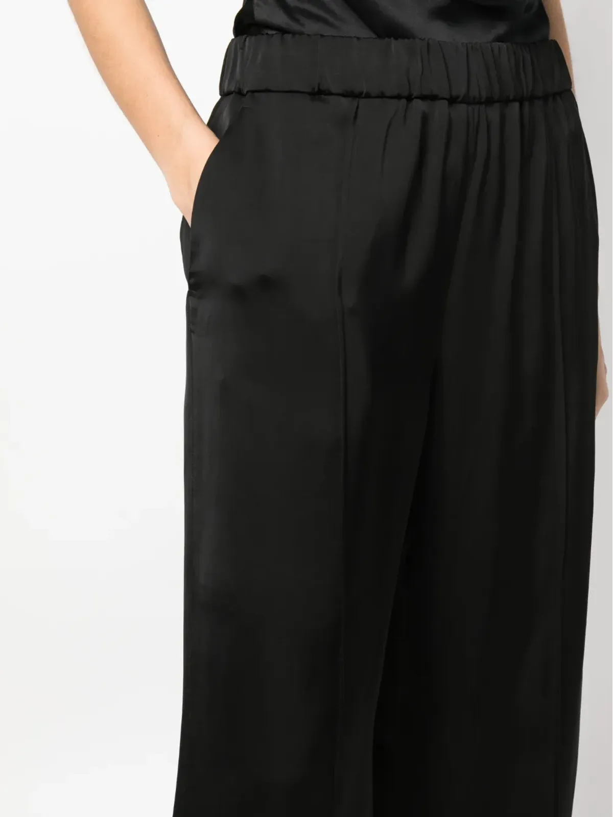 Jil Sander ウエストゴムのワイドレッグパンツ - 画像5
