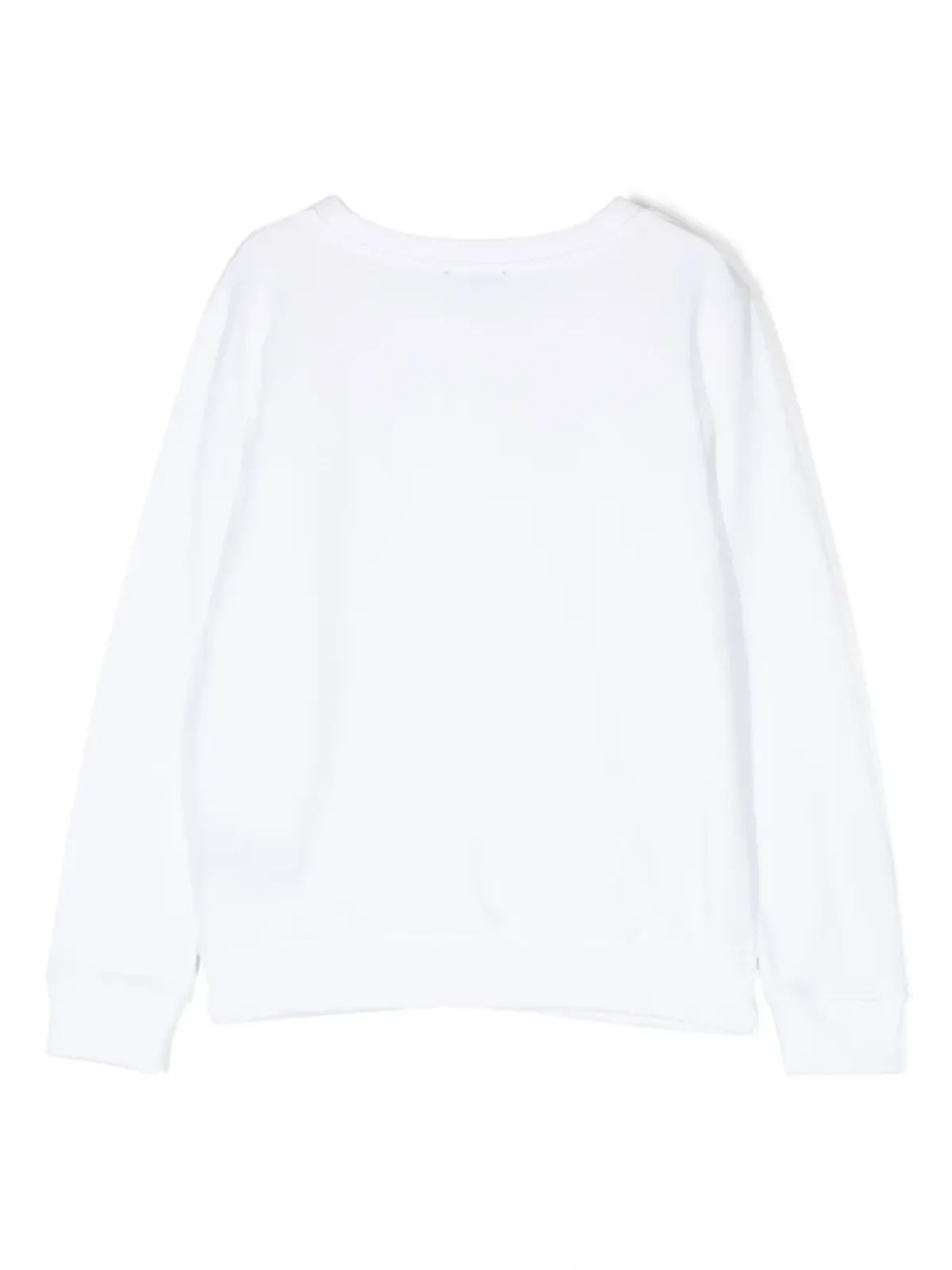 Balmain Kids ラインストーンロゴ スウェットシャツ - White - 画像2