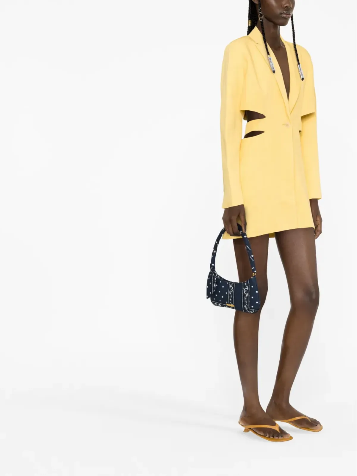 Jacquemus La robe Bari blazerミニドレス - 画像3