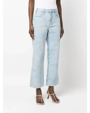 FRAME Le Jane cropped jeans - Blue - サムネイル3