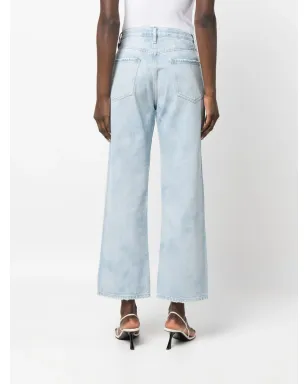 FRAME Le Jane cropped jeans - Blue - サムネイル4