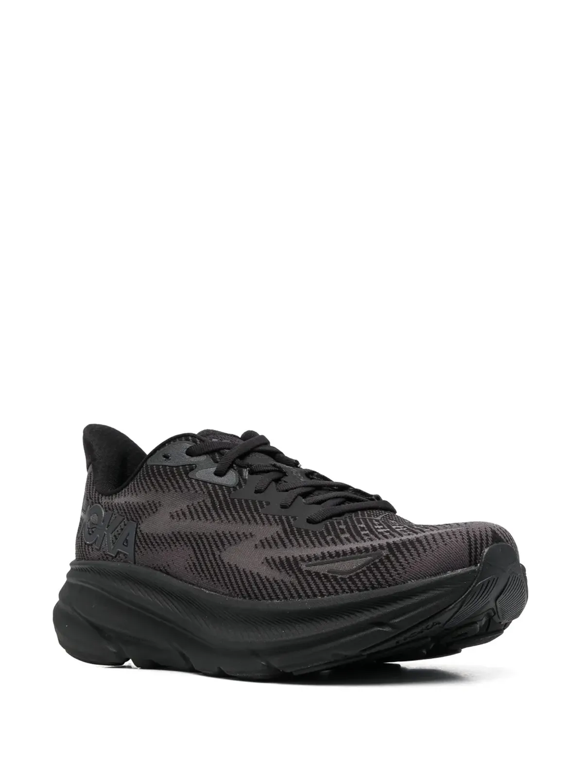HOKA メッシュパネル レースアップスニーカー - 画像2
