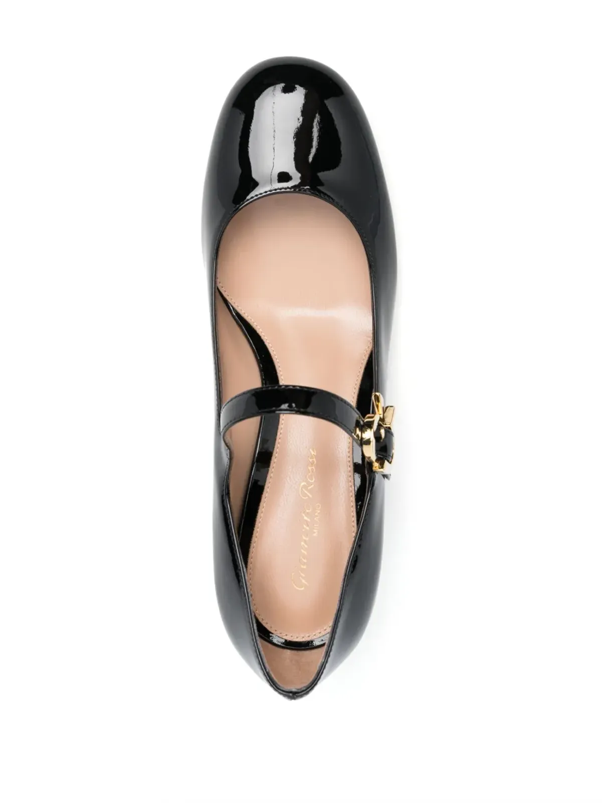 Gianvito Rossi Mary Ribbonパンプス - ブラック - 画像4