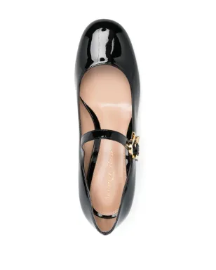 Gianvito Rossi Mary Ribbonパンプス - ブラック - サムネイル4