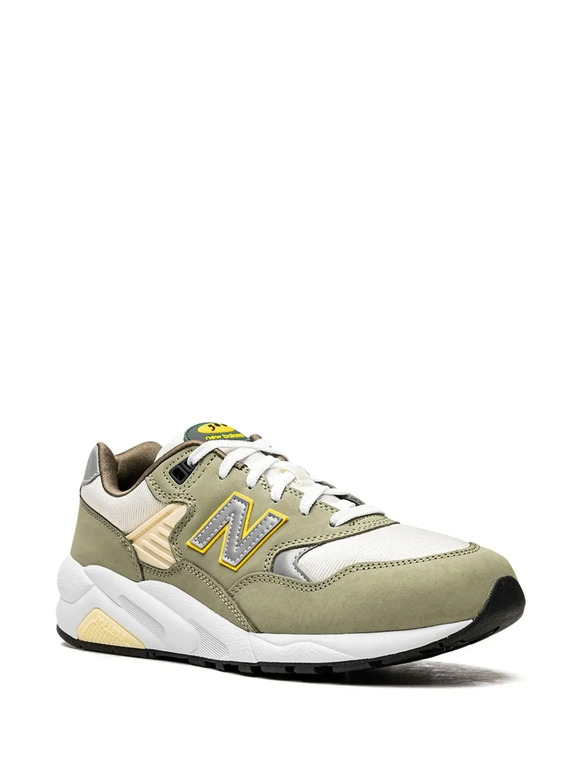 New Balance 580 オリーブ色スニーカー - 画像2