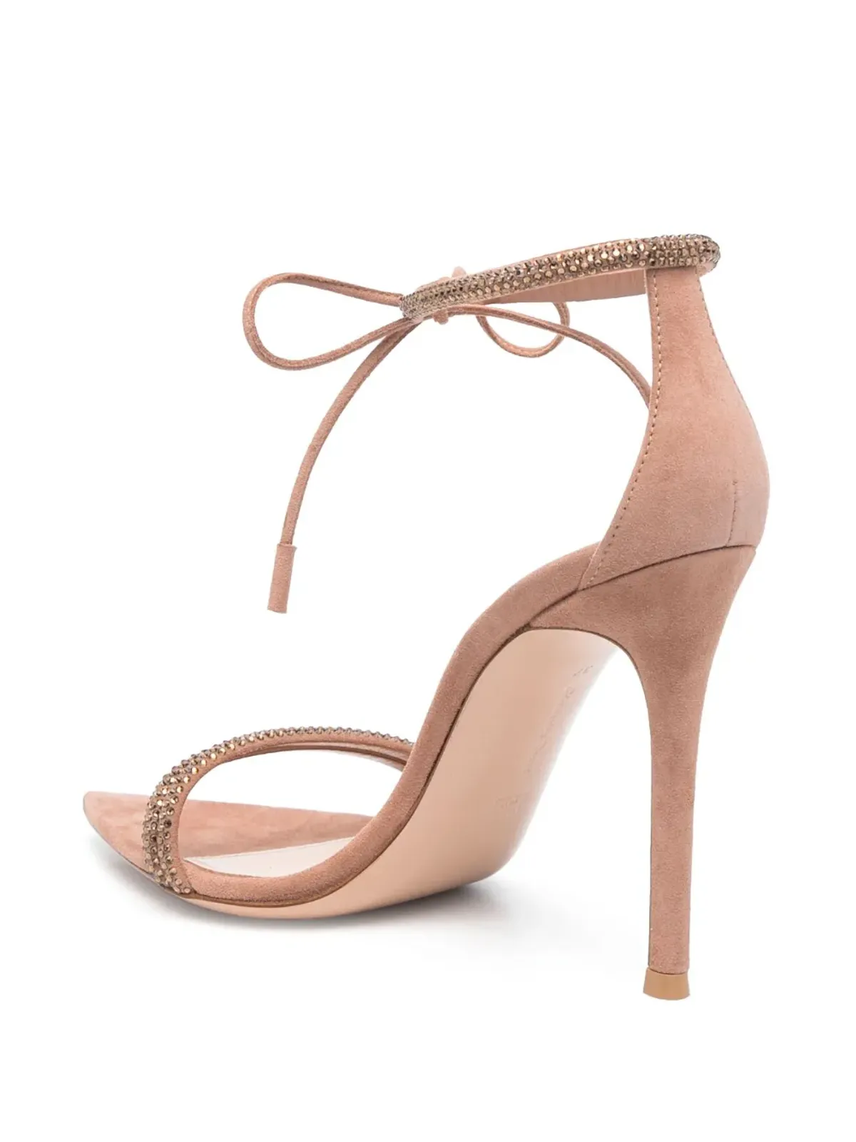 Gianvito Rossi モンテカルロ 105mm スエード サンダル - Neutrals - 画像3