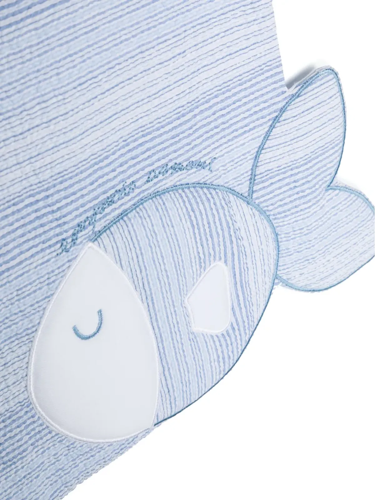 Emporio Armani Kids 魚モチーフブランケット - 画像2