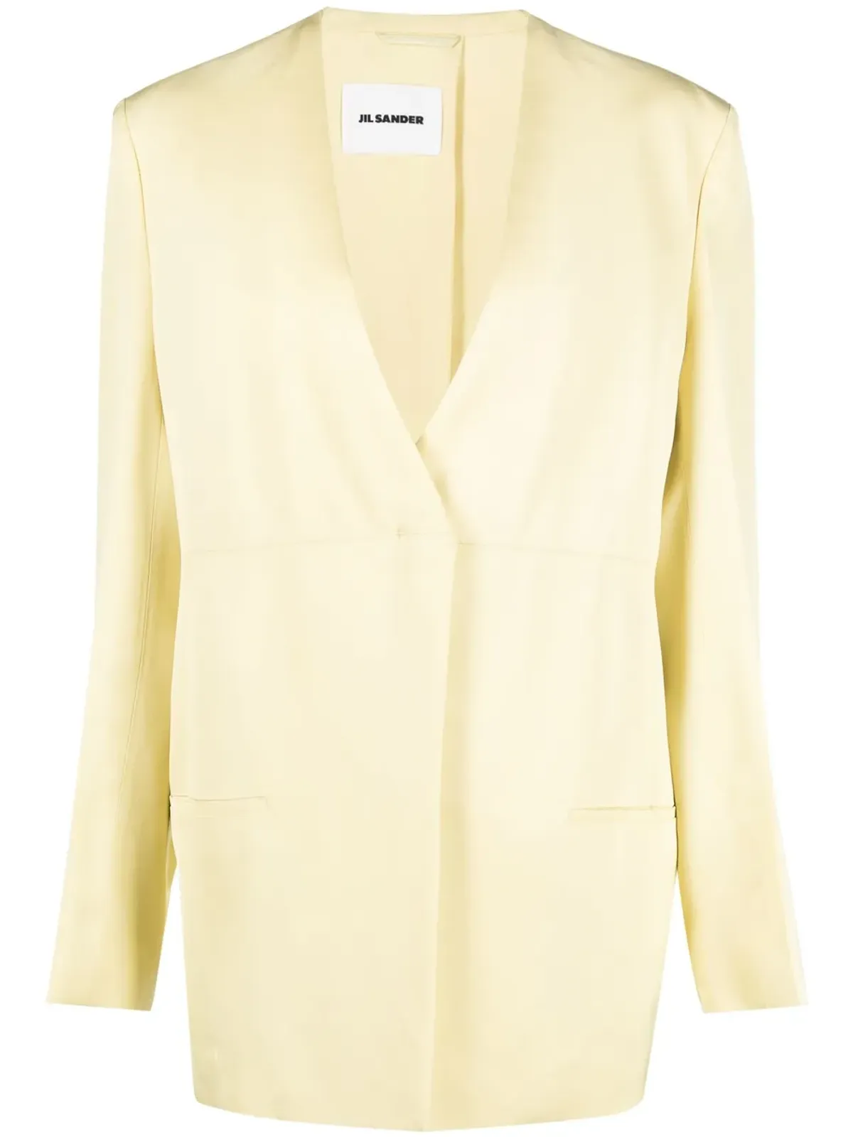 Jil Sander スプリットバックブレザー - グリーン - 画像1