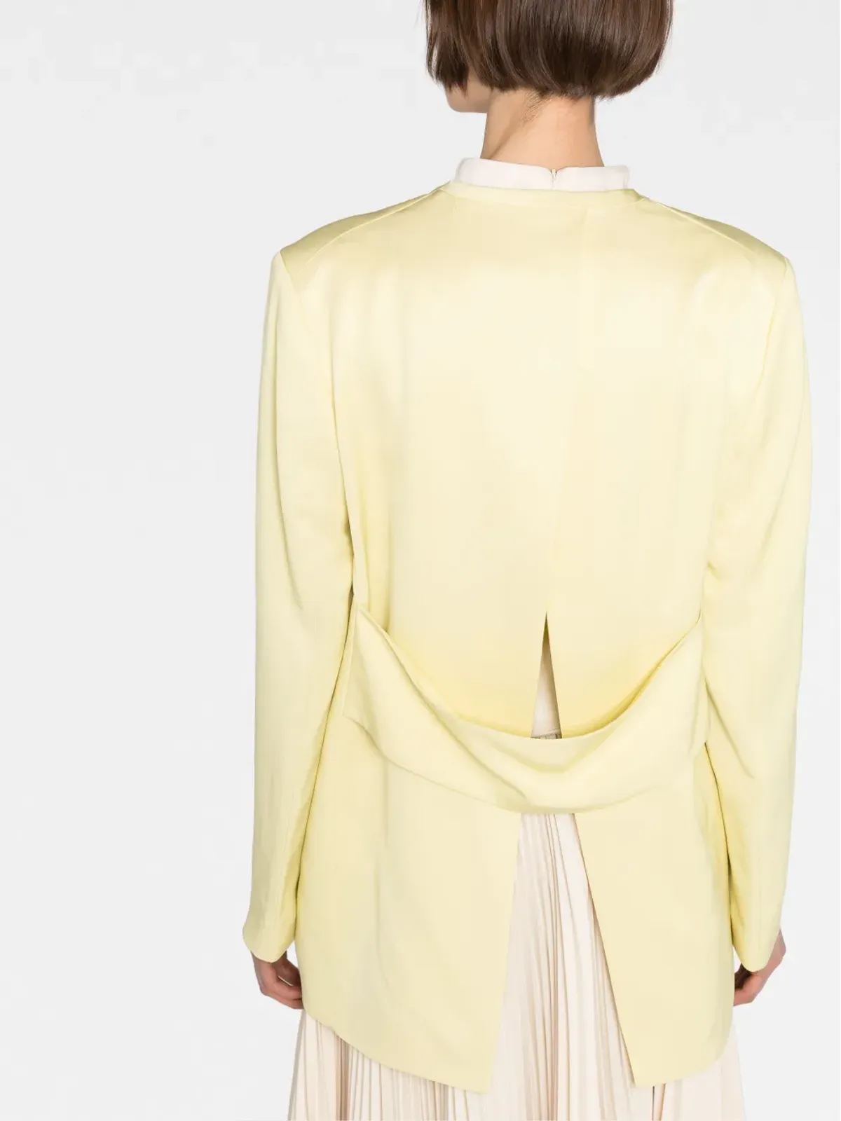 Jil Sander スプリットバックブレザー - グリーン - 画像5