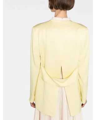 Jil Sander スプリットバックブレザー - グリーン - サムネイル5