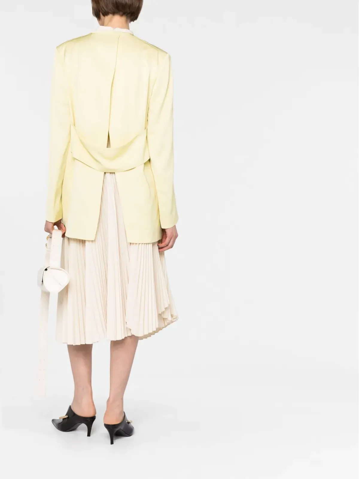 Jil Sander スプリットバックブレザー - グリーン - 画像2