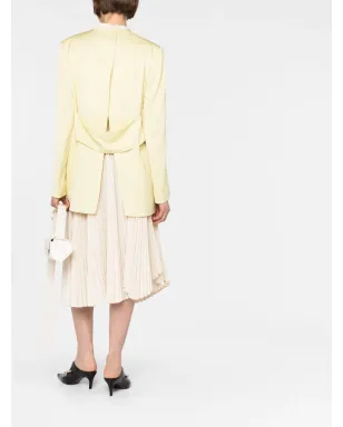 Jil Sander スプリットバックブレザー - グリーン - サムネイル2