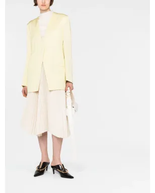 Jil Sander スプリットバックブレザー - グリーン - サムネイル4