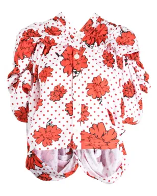 Comme des Garçons TAO x Shun Sudo プリント・フリルディテールシャツ - サムネイル1