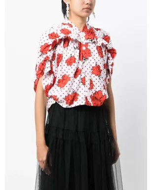Comme des Garçons TAO x Shun Sudo プリント・フリルディテールシャツ - サムネイル3