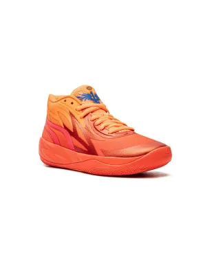 Puma Kids MB.02 フィアリーコーラル/ウルトラオレンジ スニーカー - サムネイル1