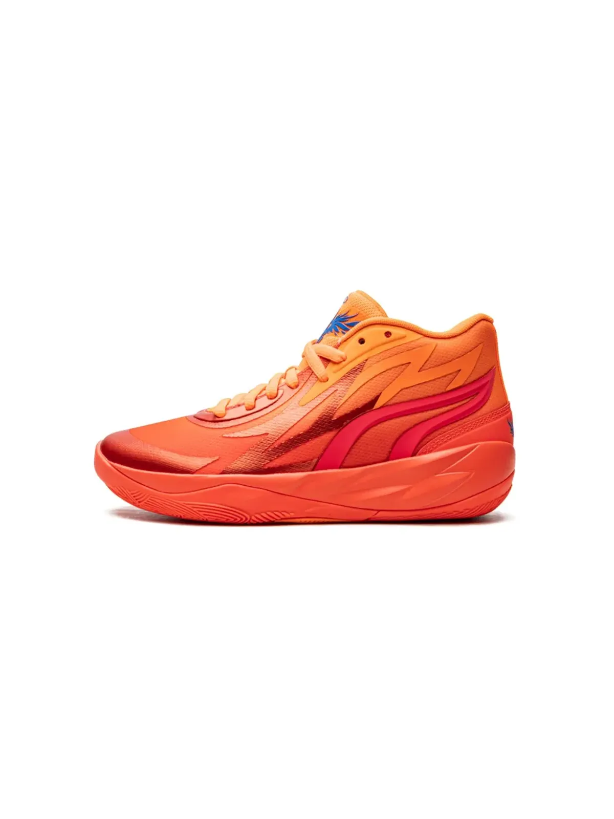 Puma Kids MB.02 フィアリーコーラル/ウルトラオレンジ スニーカー - 画像5