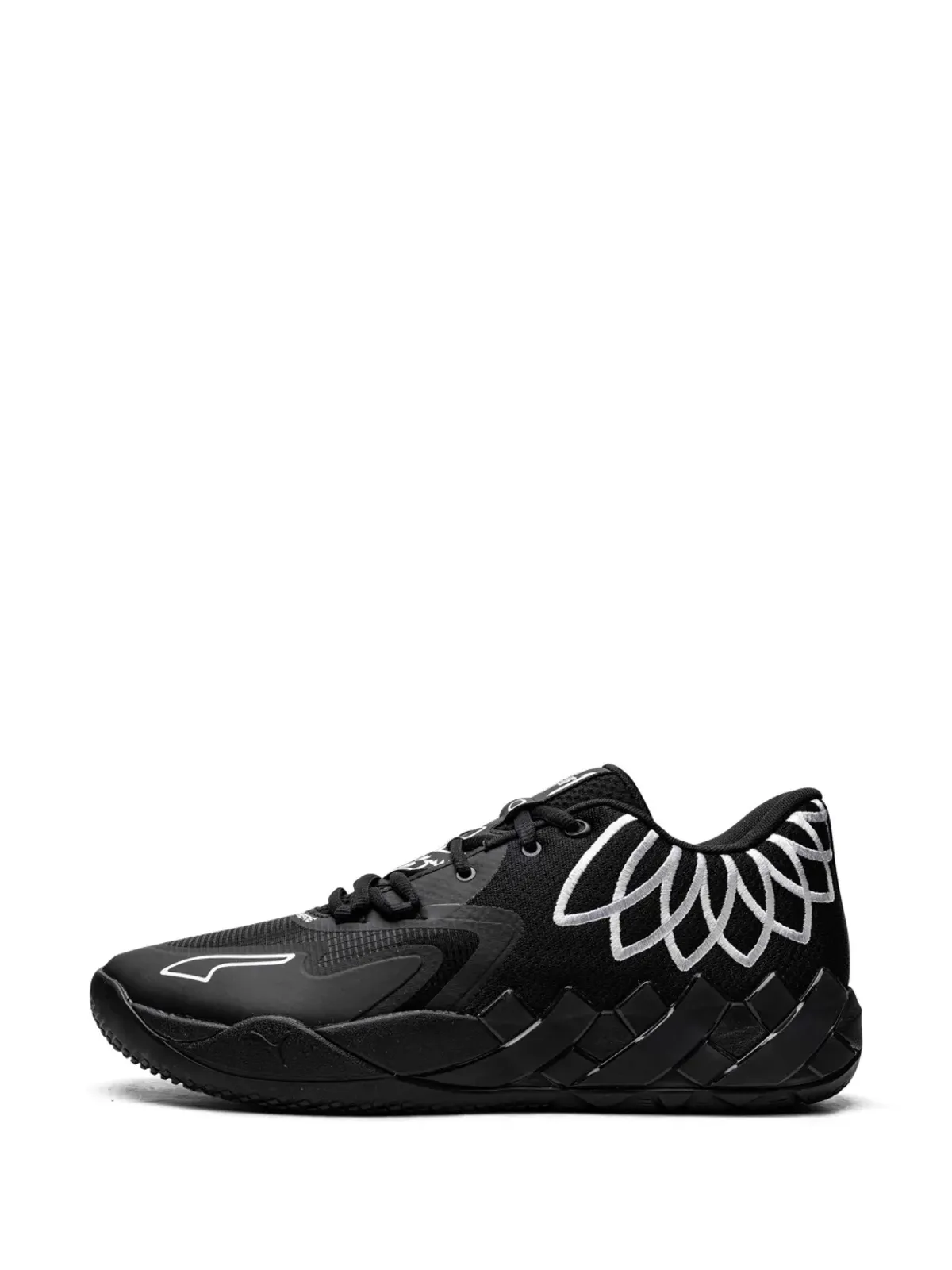 PUMA Lamelo Ball Mb.01 LO ブラック/ホワイト スニーカー - 画像5